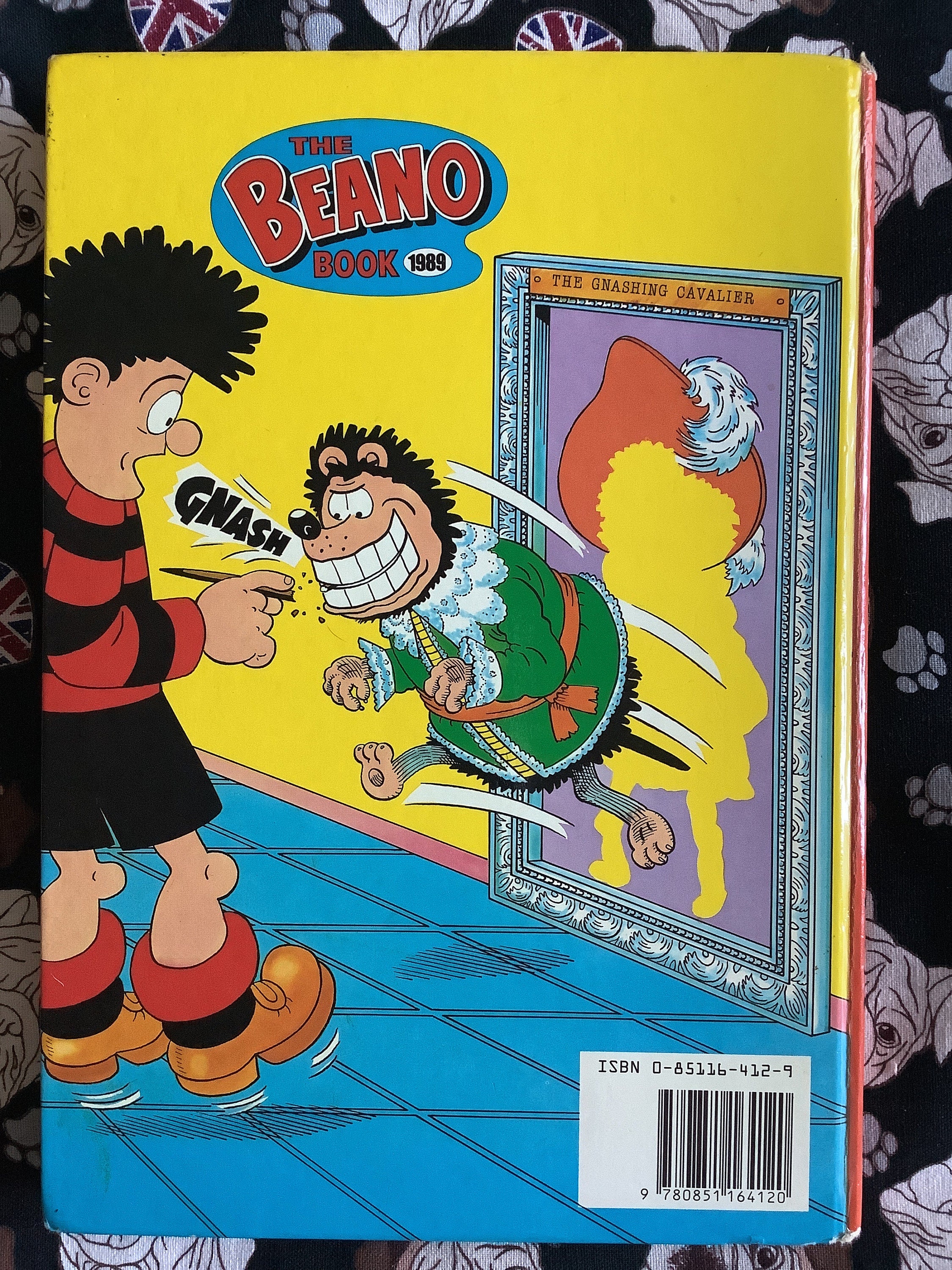 Vintage/retro 'the Beano Book 1989' Hardback Book - Collectable Book ...