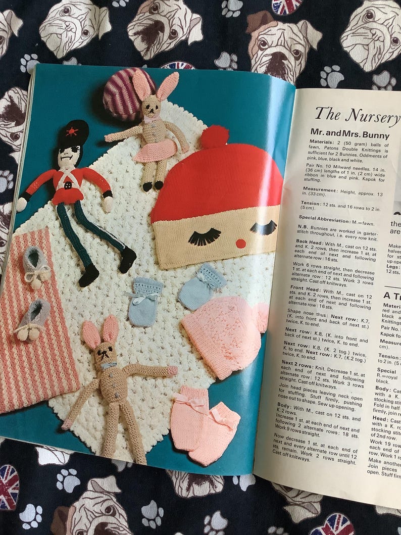 RARE Vintage 1970s Patons No 178 'bazaar Book' Knitting Pattern Booklet ...