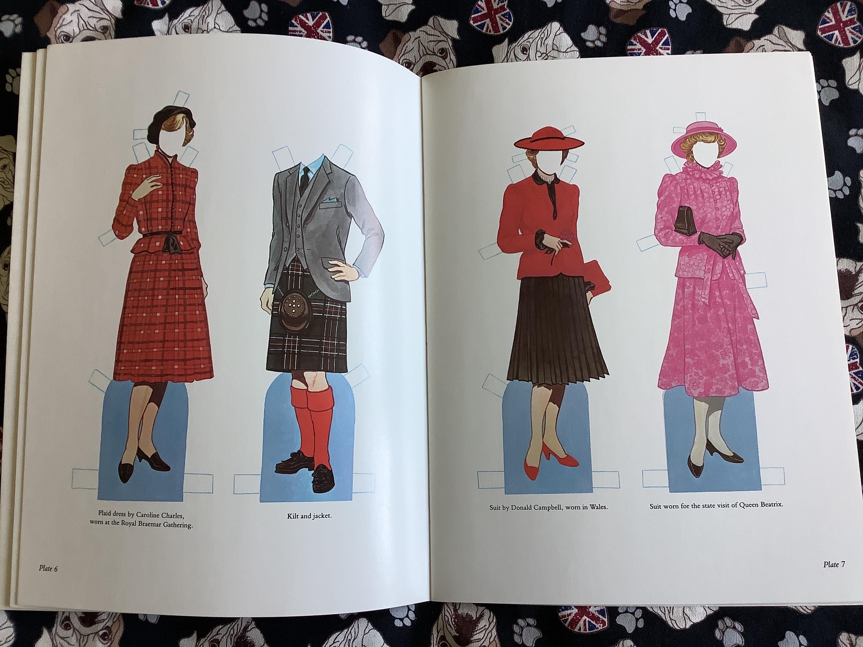 RARE Vintage 1985 'princess Diana & Prince Charles' Paper Doll