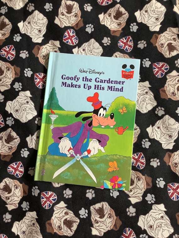 Vintage 2000 'goofy the Gardener Makes up His Mind' Walt Disney's