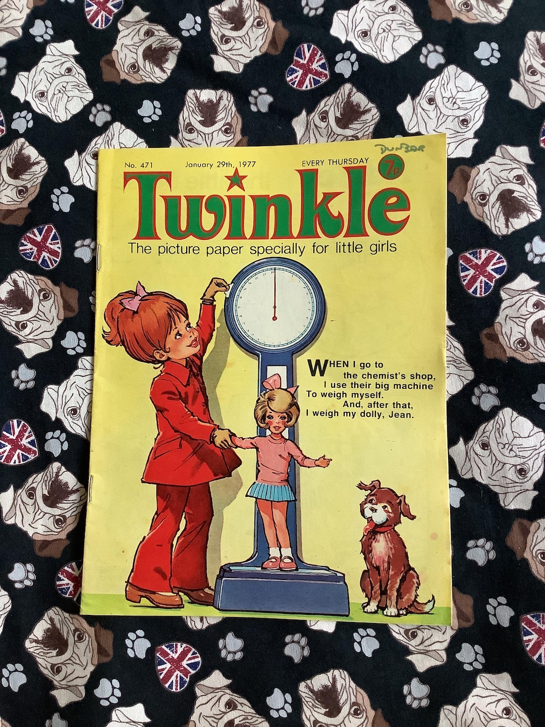Twinkle Jan Rare Vintage January 29th 1977 'twinkle' Comic - Comic Strip & Short ...
