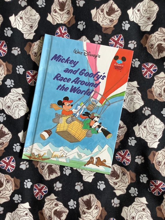 1984 Vintage Children's Book First Edition Walt Disney's 'mickey