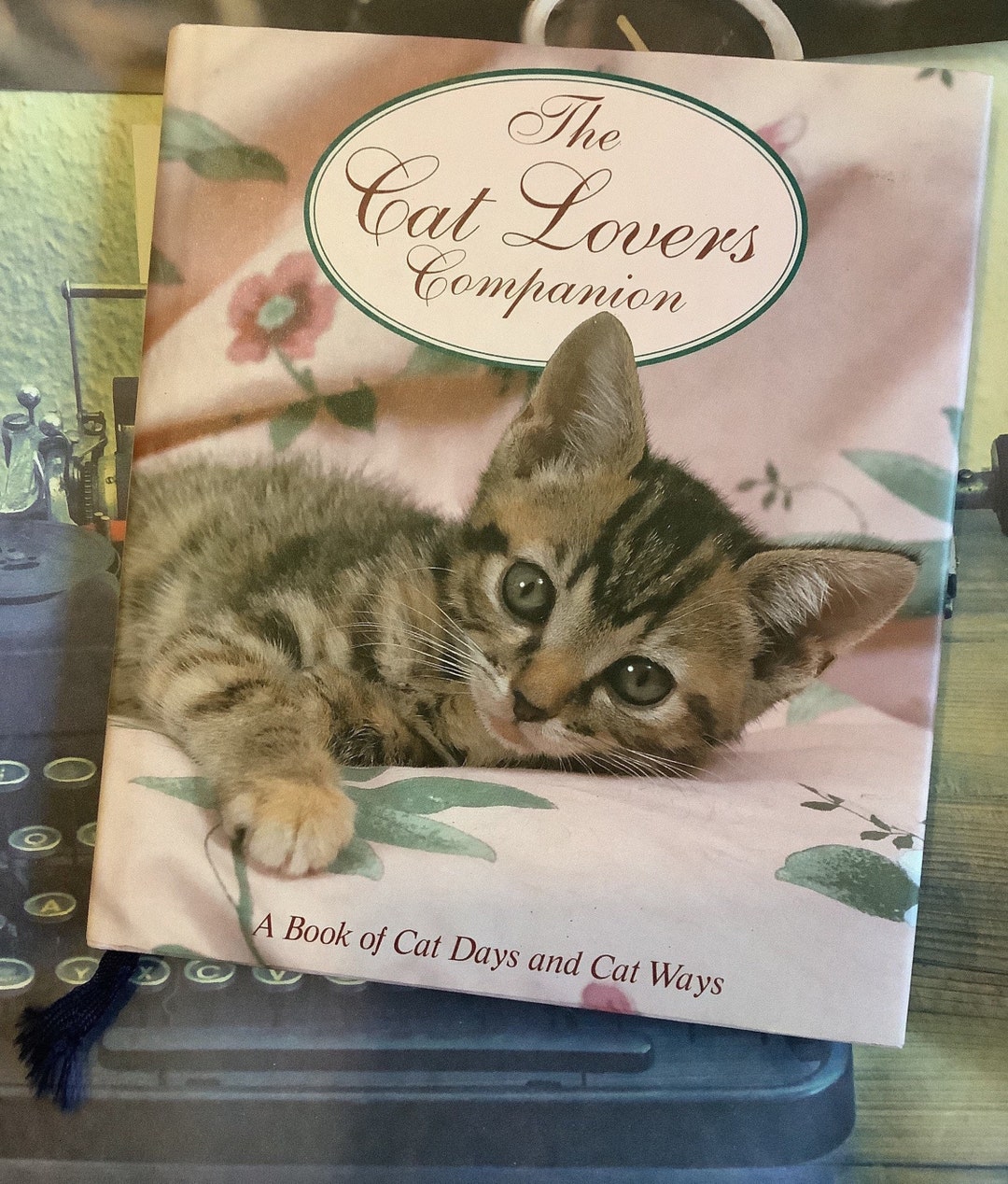 Stunning Vintage 1992 'the Cat Lovers Companion A Book of Cat Days and Cat  Ways' in Hardback Cat Photographs & Illustrations Cat Lover 
