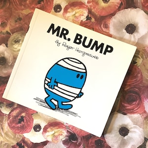 Vintage 2003 The Mr Men 'Mr. Bump' by Roger Hargreaves in Softback - Fun Little Picture Book -Childhood Memories -Vintage 20th Birthday Gift