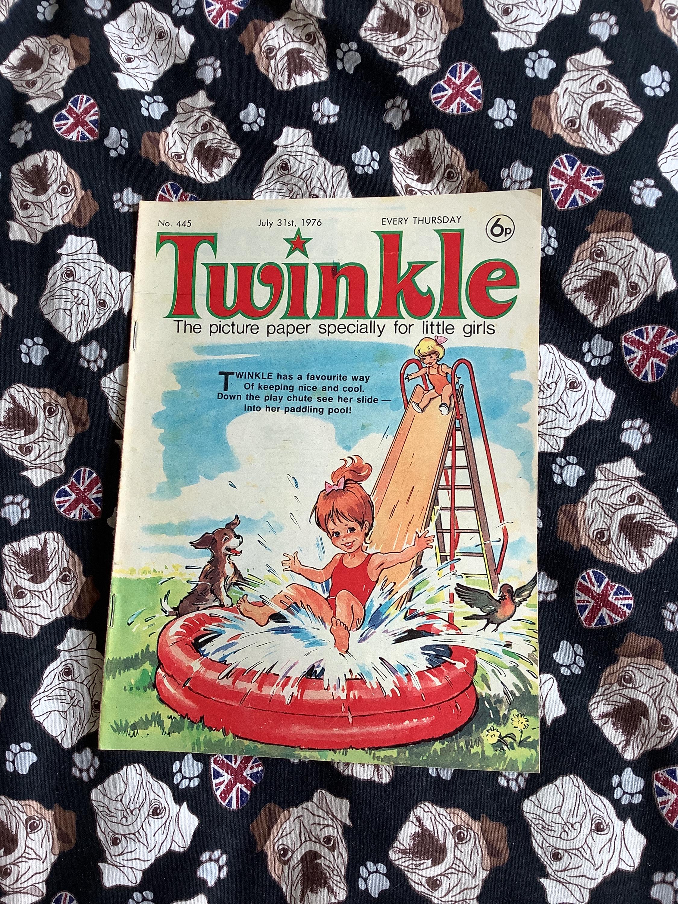 Rare Vintage July 31st, 1976 'twinkle' Comic - Comic Strip Stories