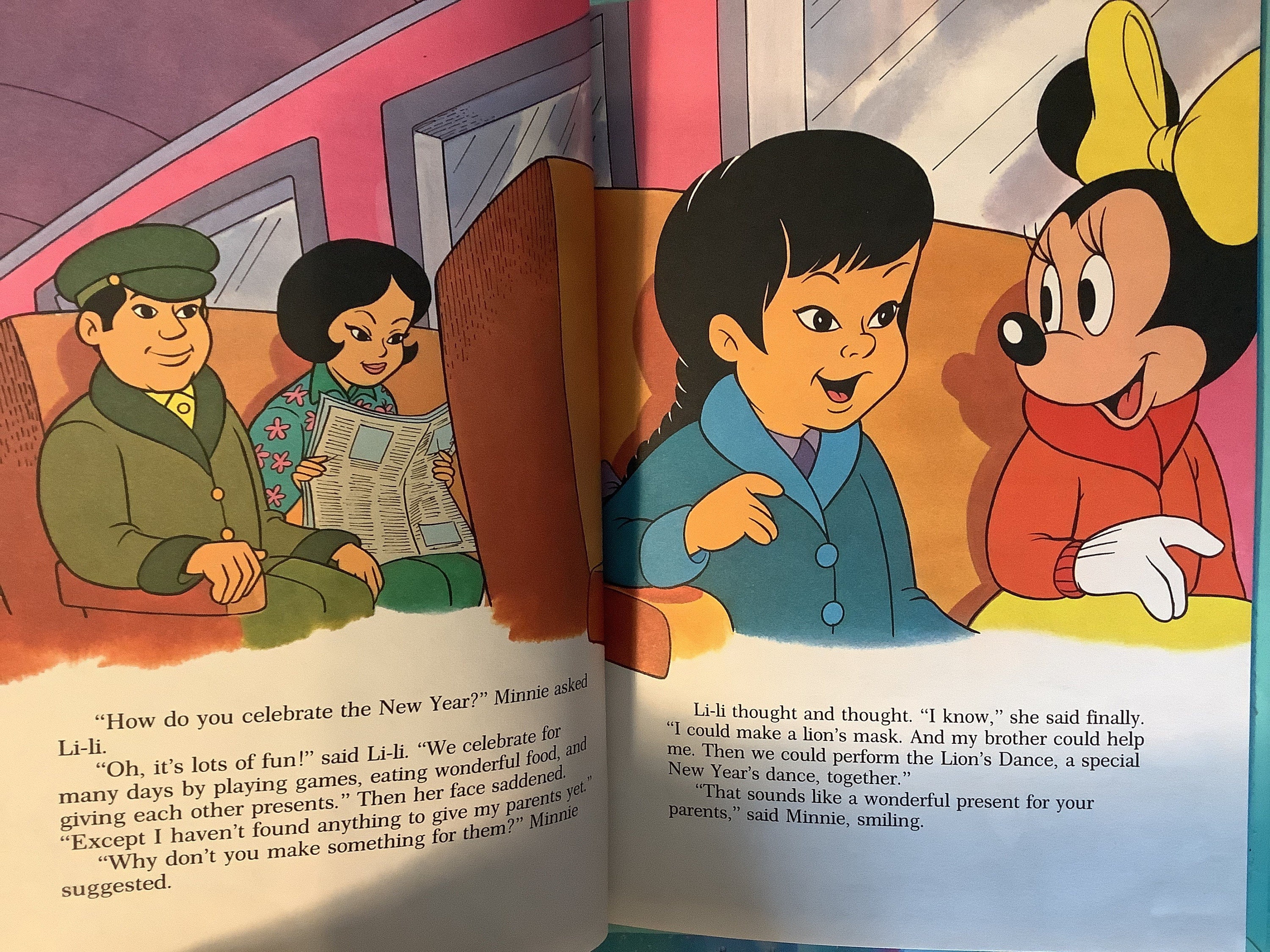 Vintage Circa 1992 Happy New Year Minnie! an Adventure in