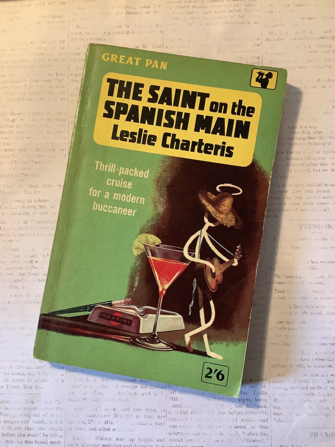 Vintage 1963 'the Saint on the Spanish Main' by Leslie Charteris in ...