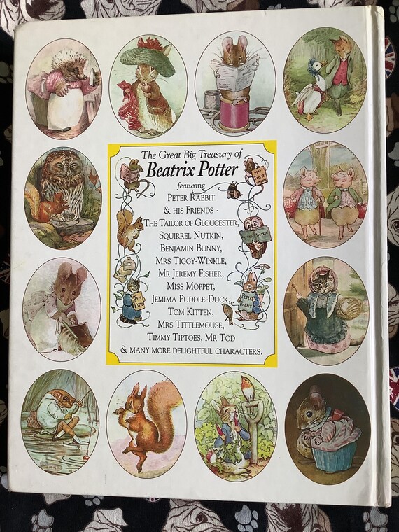 Vintage 1996 the Great Big Treasury of Beatrix Potter Book in