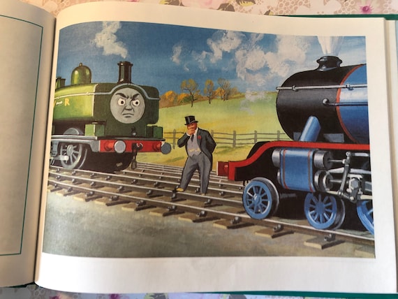 Vintage 1995 Thomas The Tank Engine Hardback Book 'A Close