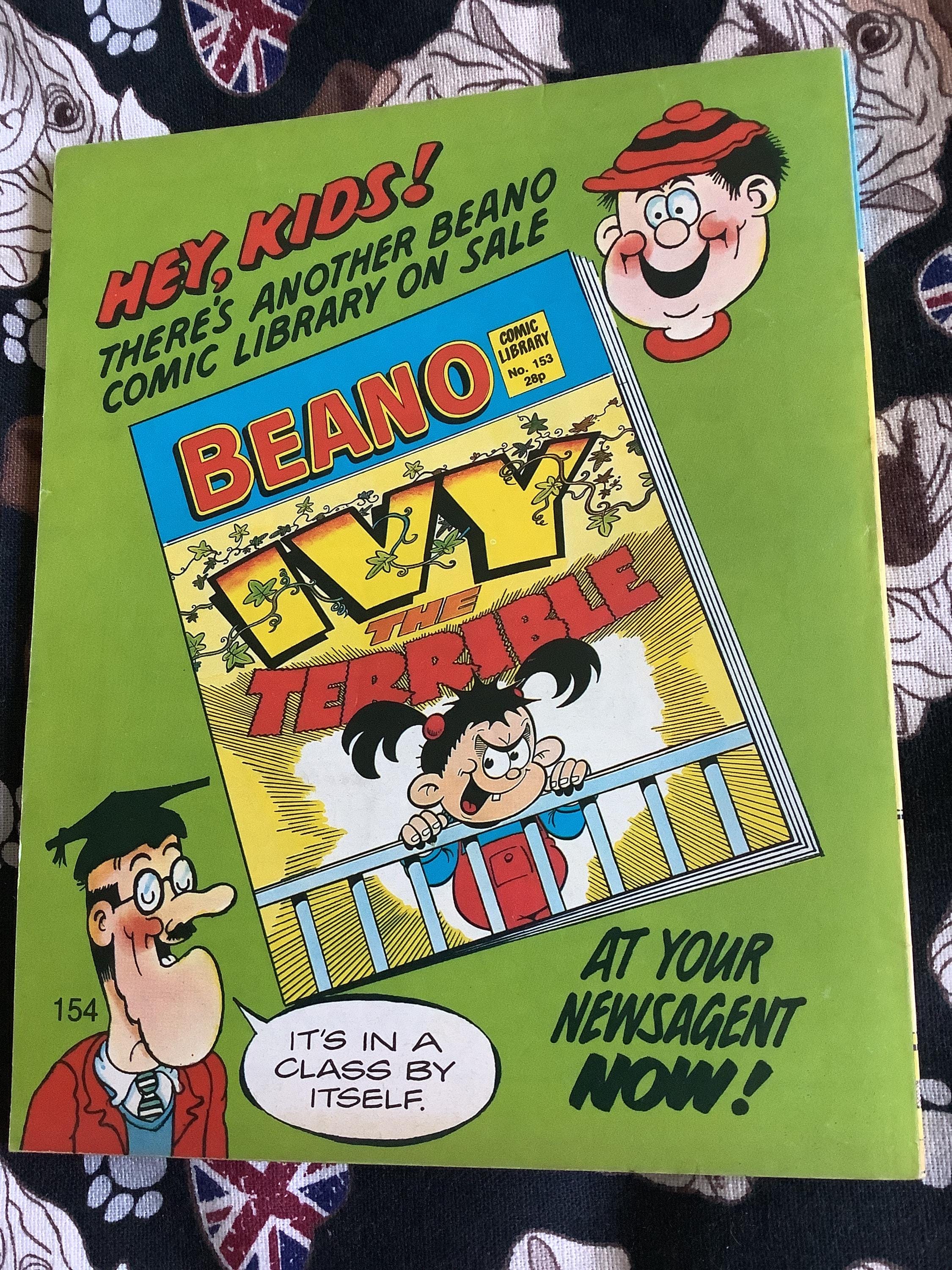Rare Vintage From 1988 'beano - Prime Minniester' Mini Comic No. 154 ...