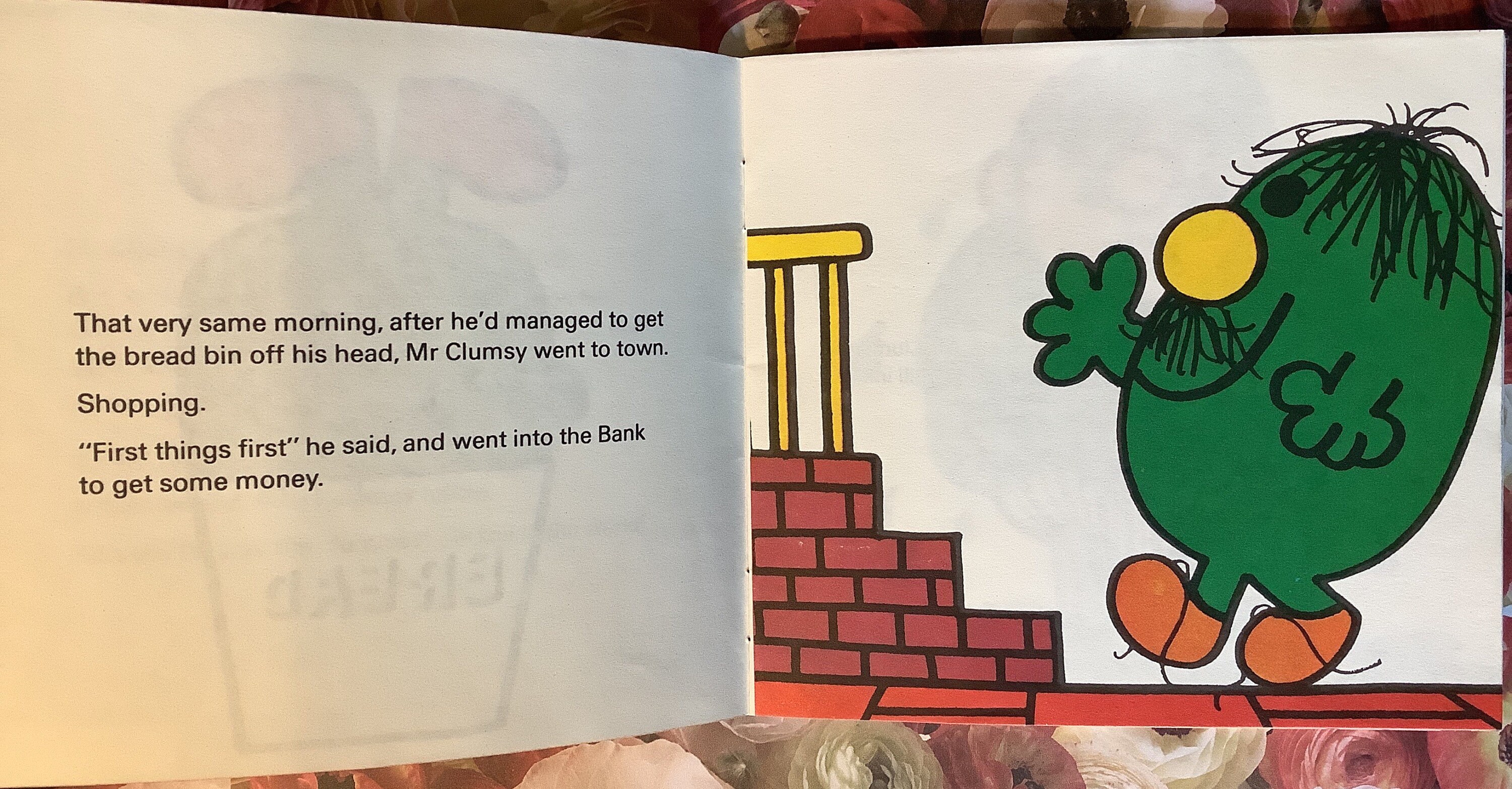 Vintage 1978 the Mr Men 'mr. Clumsy' by Roger - Etsy