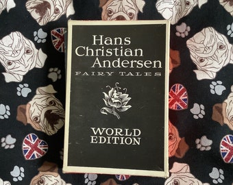 RARE Vintage 1983 'Vol 2 Hans Christian Andersen Fairy Tales' Boxed Book - Issued from Odense, the poet's native town - Nostalgic Book Gift