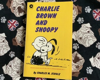 Vintage 1981 'snoopy Treasury ' by Charles M. Schulz Hardback Book