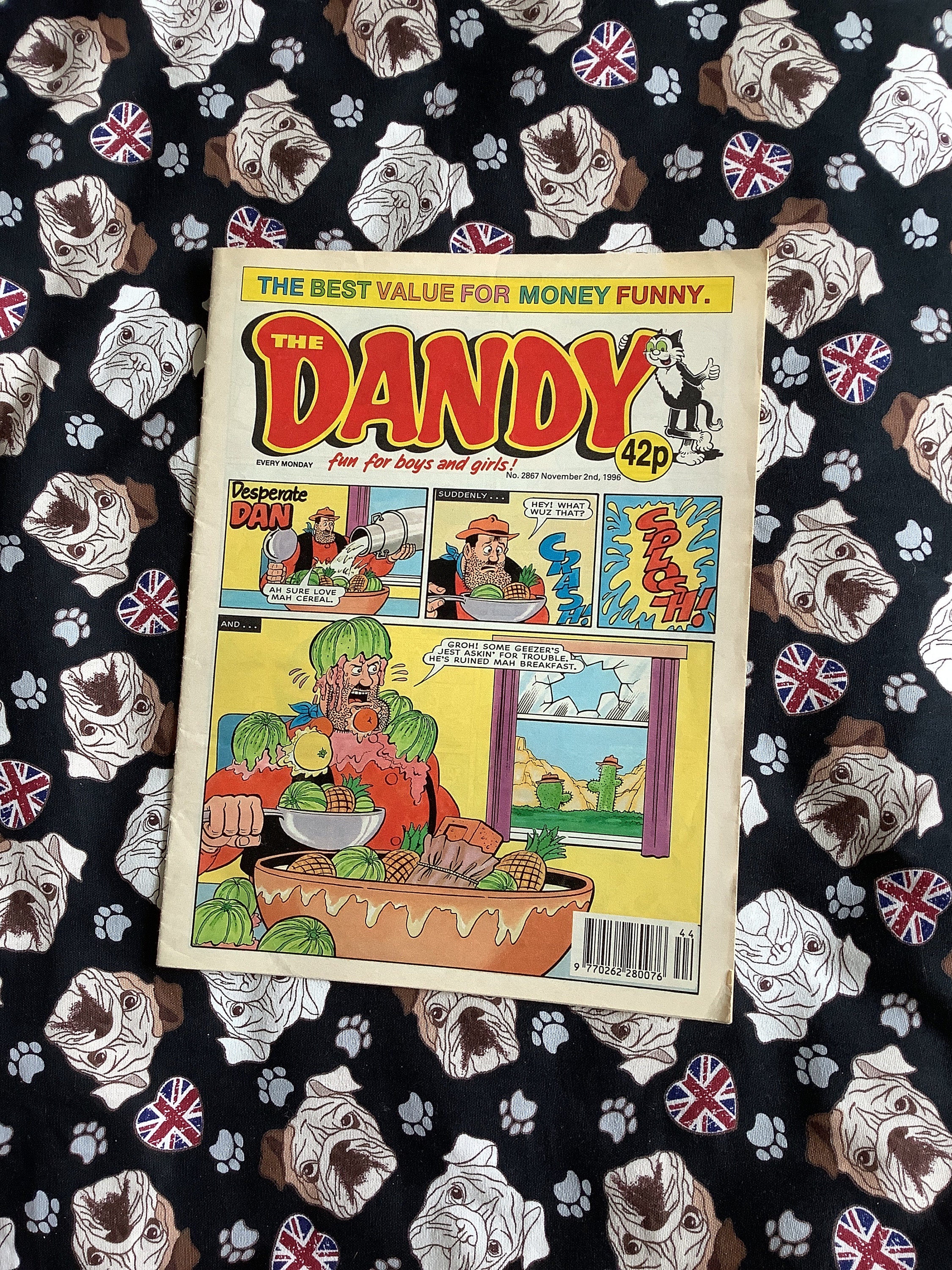 Rare Vintage From 2nd November 1996 'the Dandy' Comic - Comic