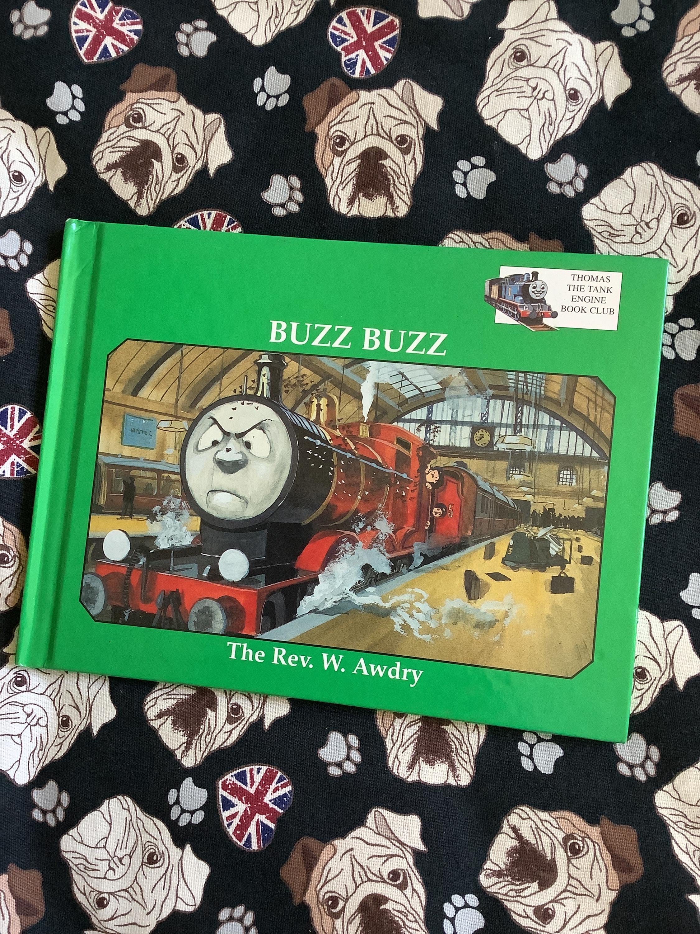 1995 Vintage Children's Book Thomas the Tank Engine Hardback 'buzz