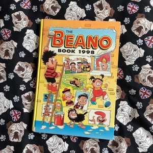 Vintage/Retro &#39;The Beano Book 1998’ Annual in Hardback - Fun 1998 Birthday Gift - Beano Lover Gift - Childhood Nostalgia - Dennis The Menace