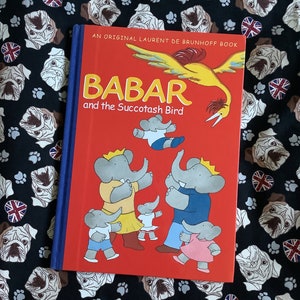 Vintage 2000 First Edition 'Babar and the Succotash Bird' An Original Laurent de Brunhoff Book in Hardback -Fun Picture Book -Bedtime Story