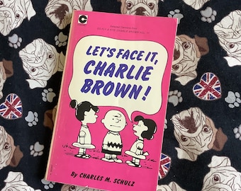 Książka w miękkiej oprawie „Let's Face It, Charlie Brown!” z 1979 r.
