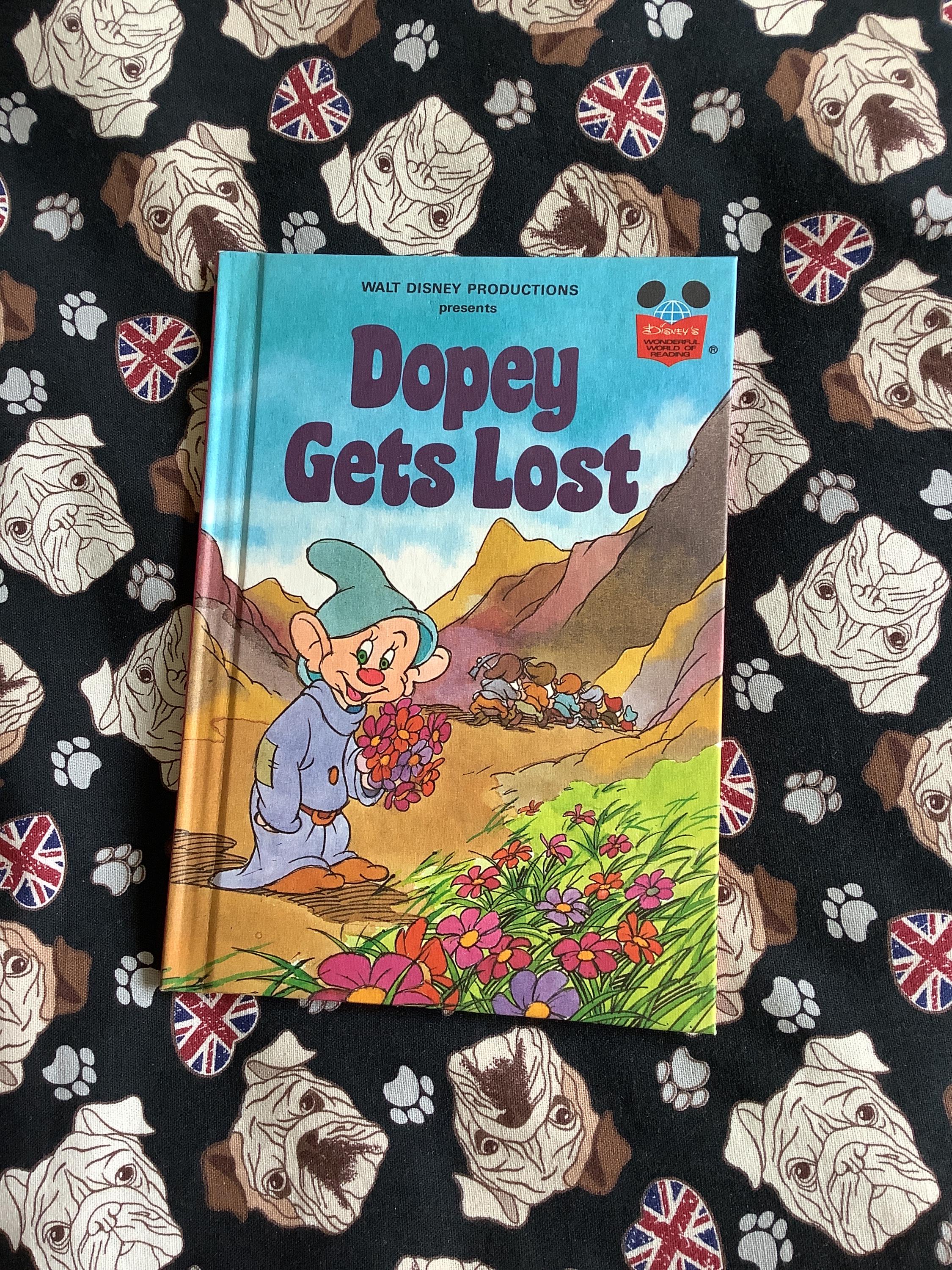1982 Vintage Children's Book First Edition - 'dopey Gets Lost