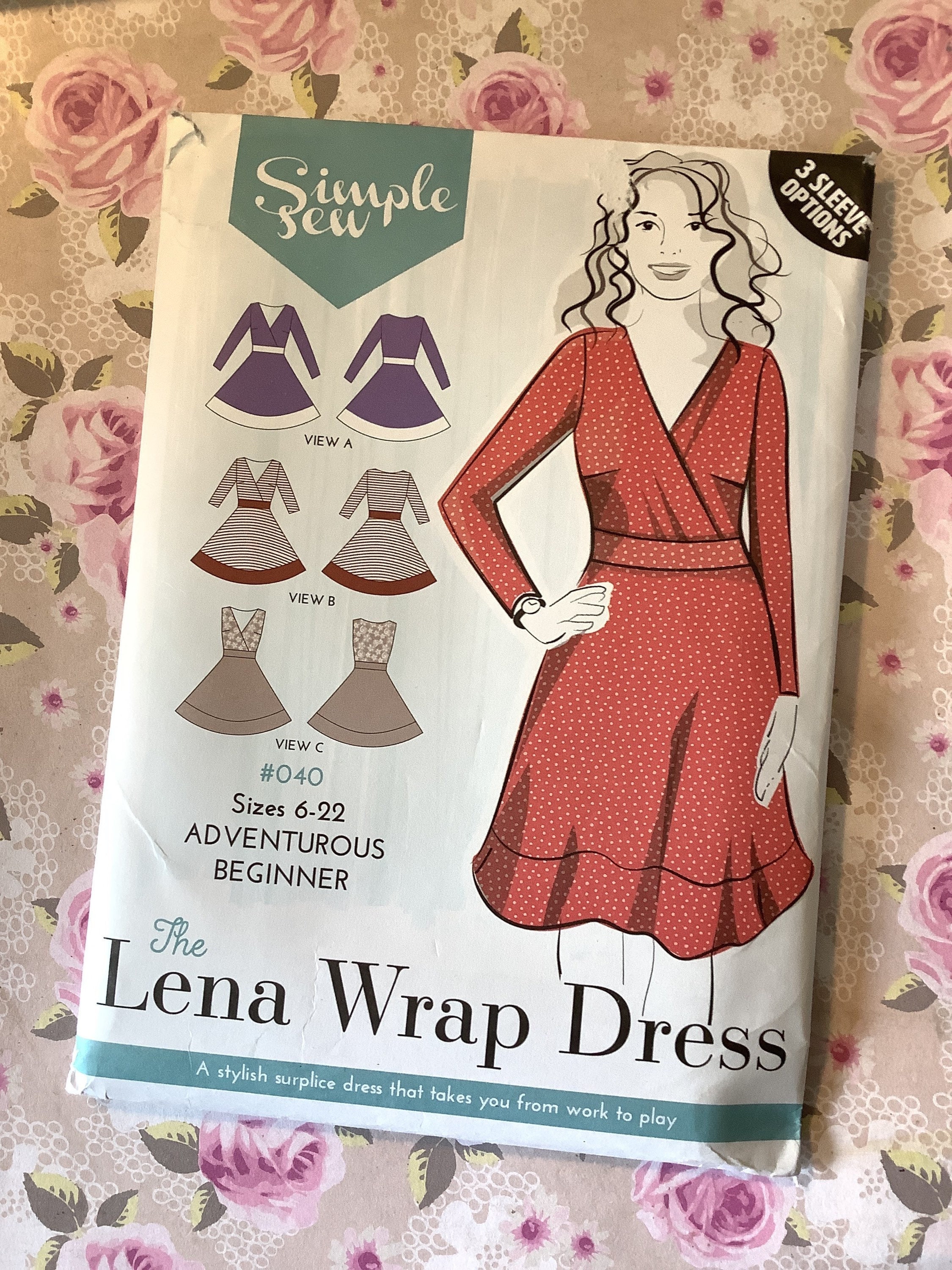 Lena wrap cheap dress