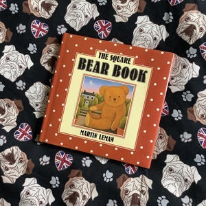 Vintage 1991 Children&#39;s Book FIRST EDITION &#39;The Square Bear Book&#39; in Hardback STUNNING Martin Leman Bear illustrations Teddy Bear Lover Gift