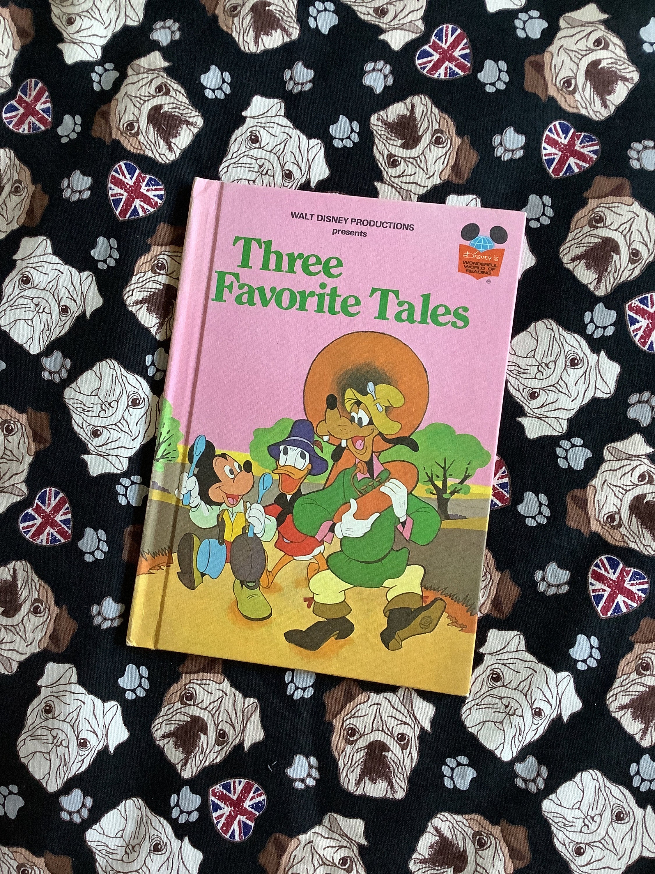 RARE Vintage 1975 'three Favourite Tales' Walt Disney's Wonderful