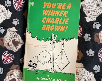 RARE Vintage 1968 Snoopy Book 'you're A Winner Charlie Brown!' in