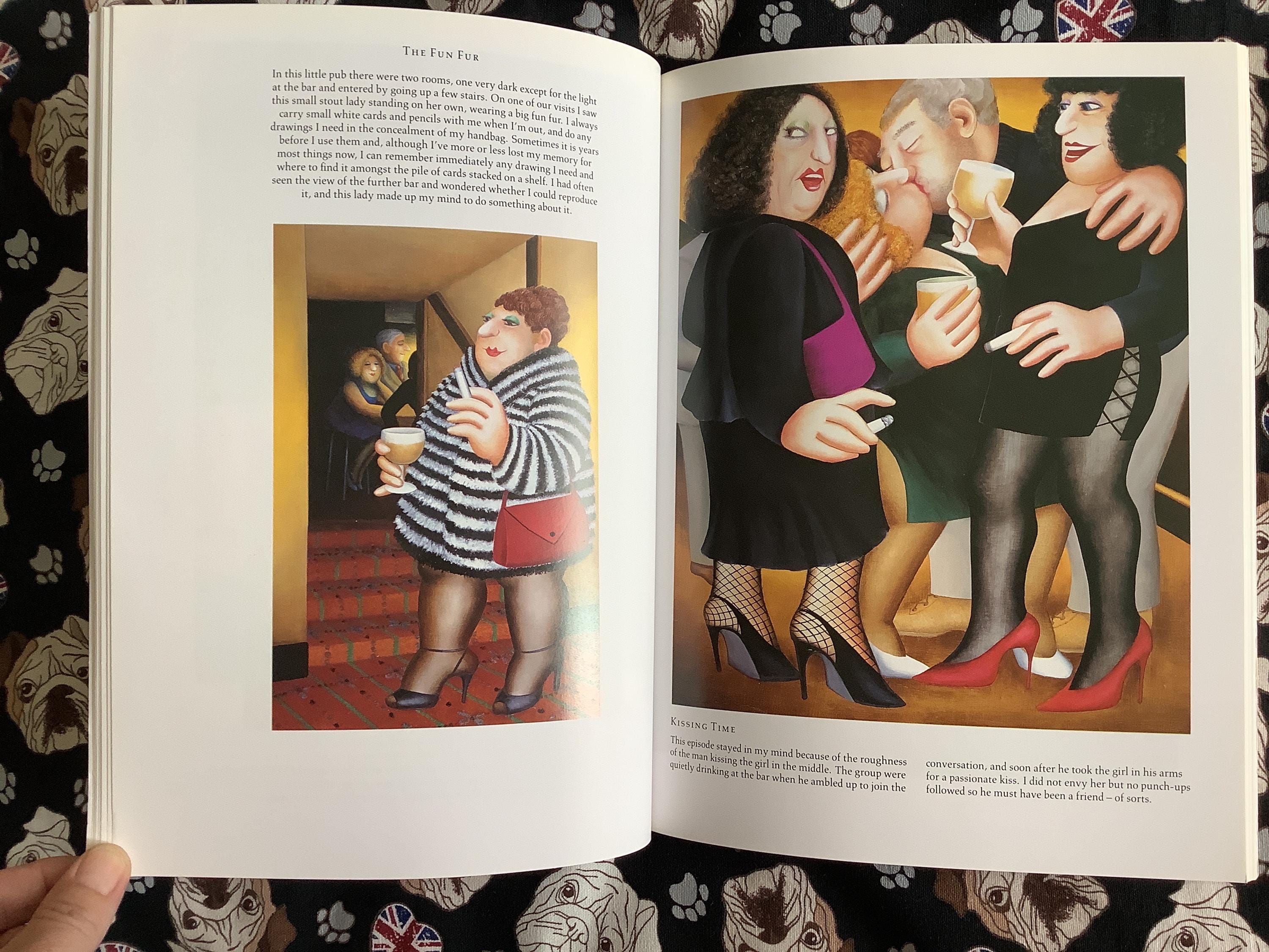 洋書 Bouncers by Beryl Cook Vintage 1993 'bouncers' by Beryl Cook in Paperback - Comical