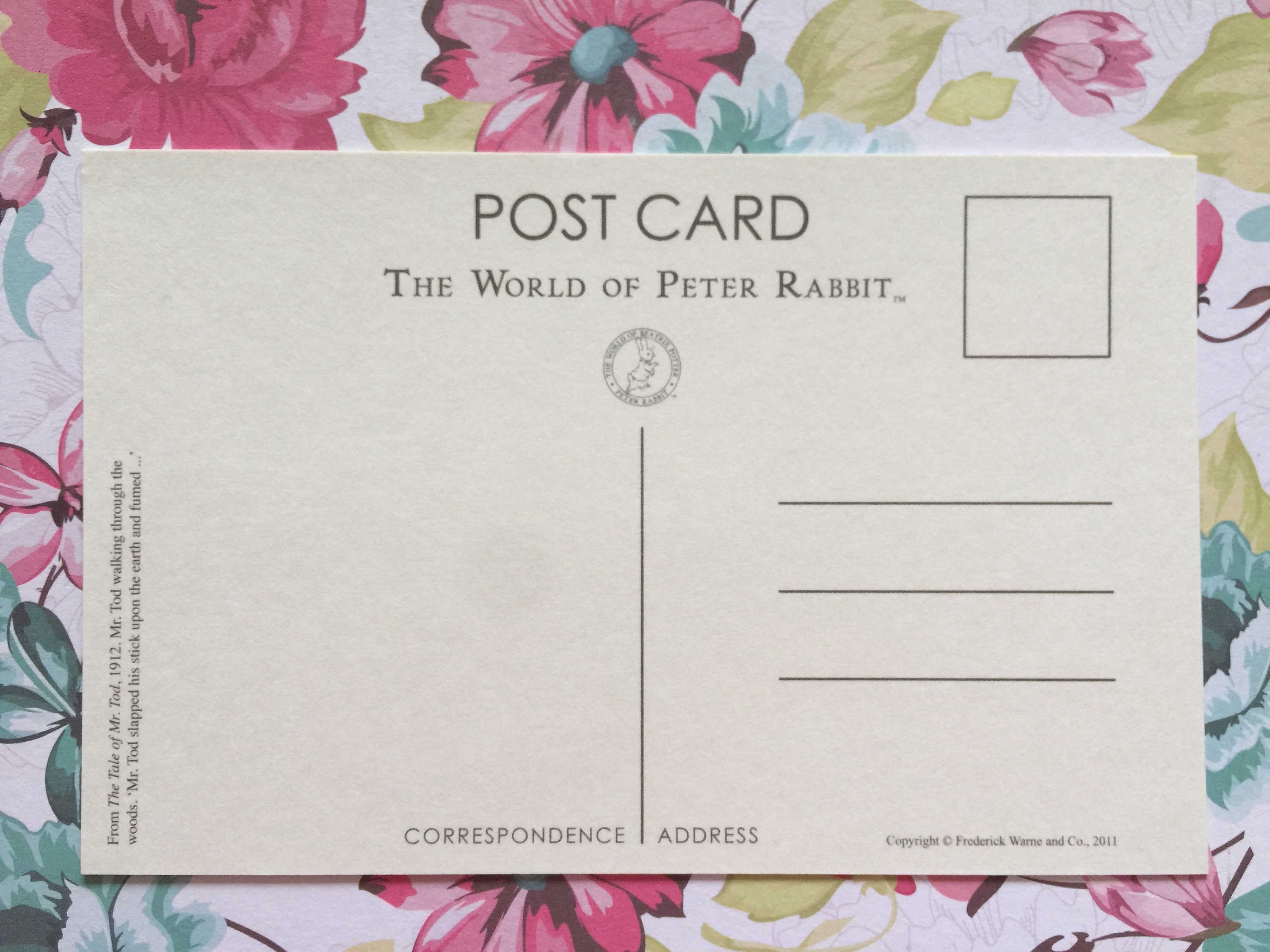 Beatrix Potter 'The World of Peter Rabbit' Postcards | Etsy