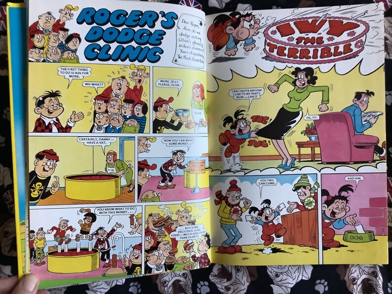 Vintage/retro 'the Beano Book 1989' Hardback Book - Collectable Book ...