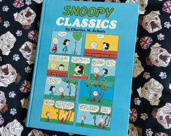 Vintage 1981 'snoopy Treasury ' by Charles M. Schulz Hardback Book