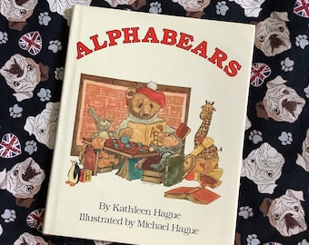 Illustrator Inscribed First Edition, Sixth Printing of Alphabears