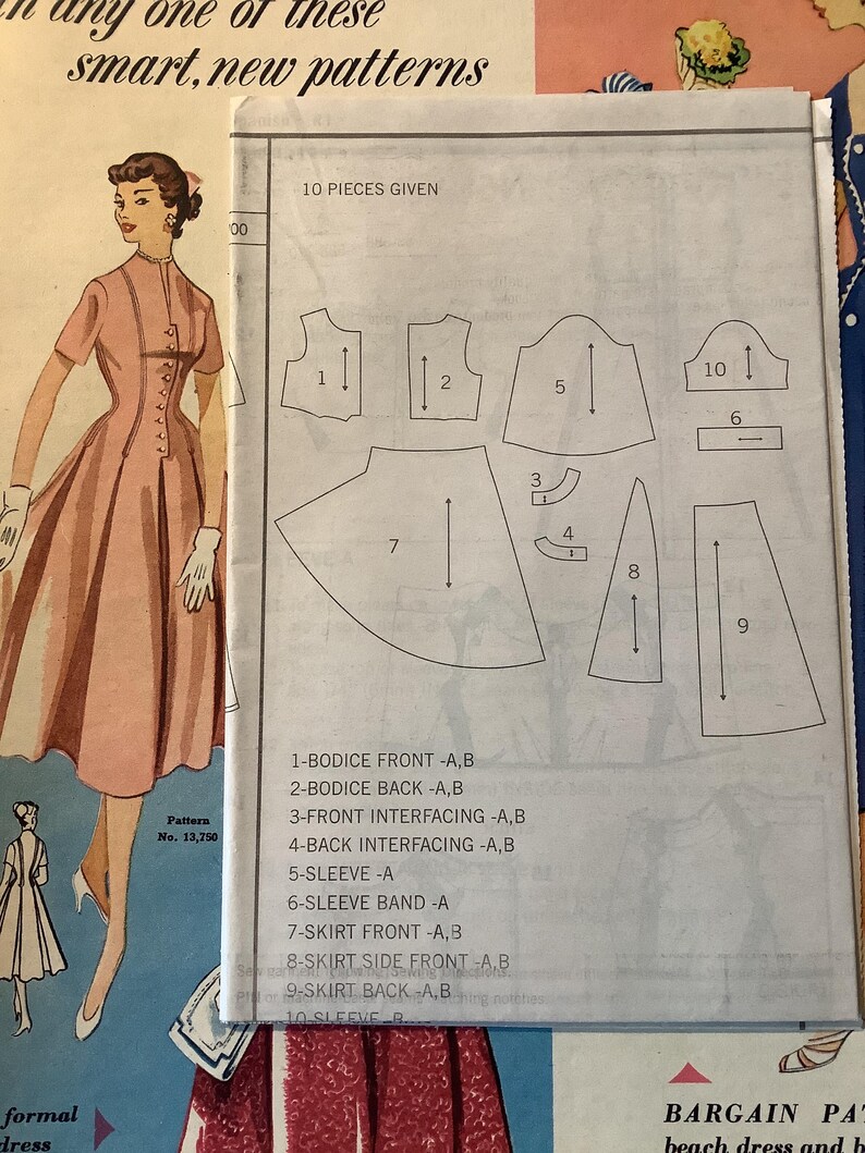 Stapoo Pattern Uncut F/F 2022 New Look 'seven Sizes in One' Sewing Pattern No K6655 ...