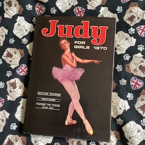 Vintage 1970 &#39;Judy For Girls&#39; Annual&#39; Childhood Nostalgia/Memories - Unusual, Fun Retro Birthday Gift - Comic Strip/Short Stories/Crafts