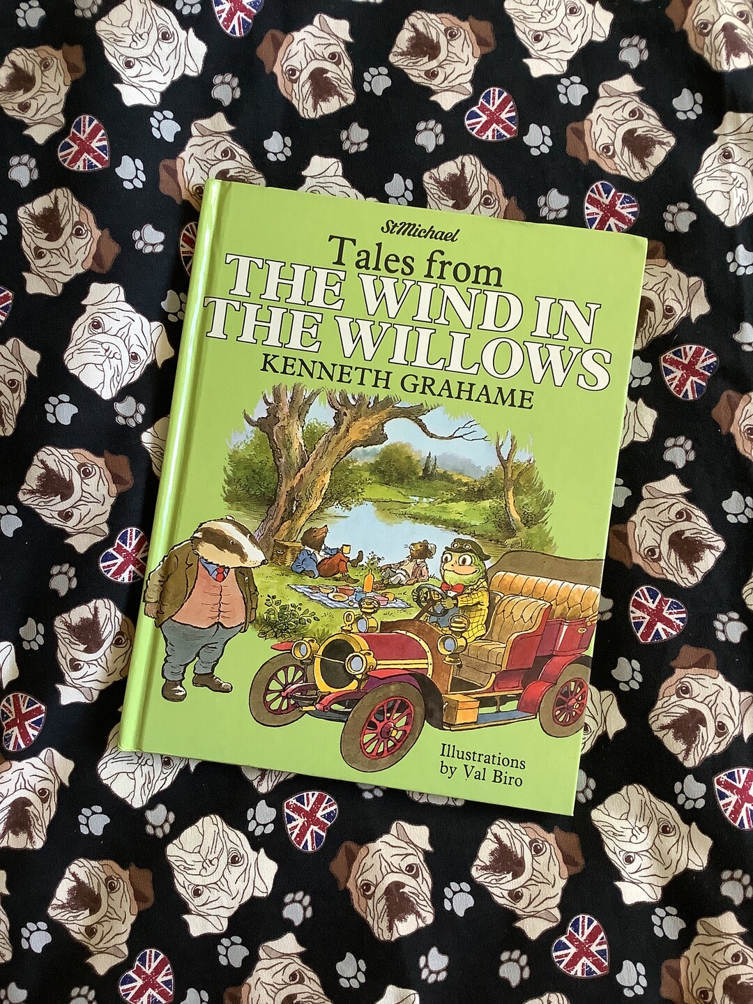 RARE 1983 Vintage Children's Book Kenneth Grahame's 'the Wind in the ...