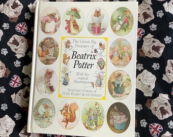 Vintage 1996 the Great Big Treasury of Beatrix Potter Book in