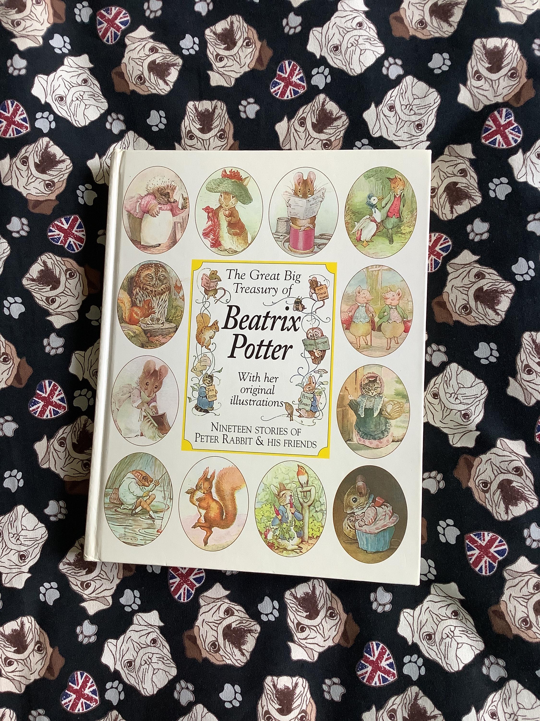 Vintage 1996 the Great Big Treasury of Beatrix Potter Book in