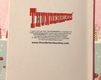 RARE Vintage 1999 Brains From 'thunderbirds' Blank Xmas Card - A