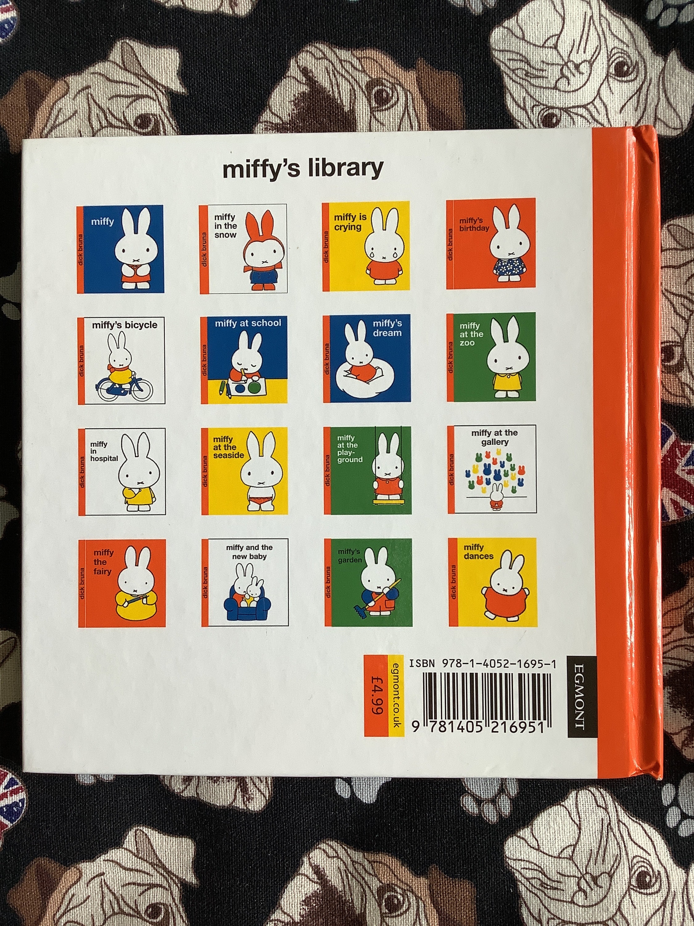 1997 Vintage Children's Book Miffy at the Zoo in Hardback by Dick