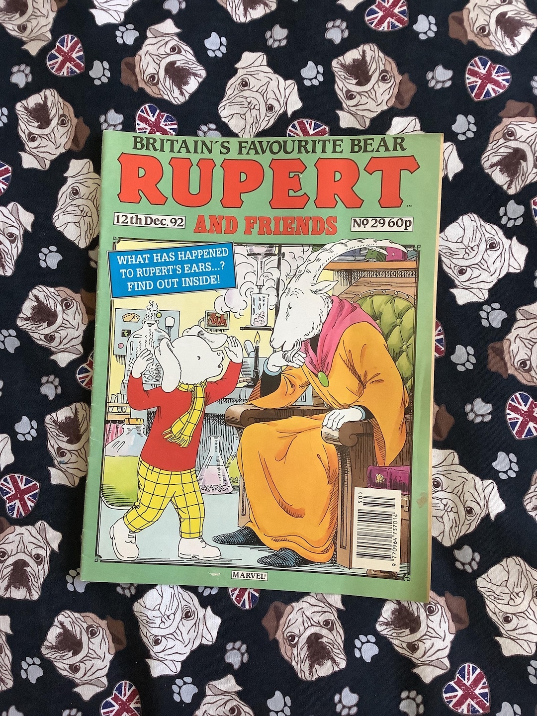 Rare Vintage 12th December 1992 Rupert and Friends Comic - Issue No 29 ...