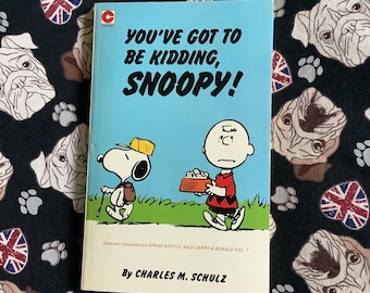 RARE Vintage 1981 'snoopy Treasury ' by Charles M. Schulz - Large