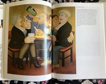 Vintage 1995 First Edition 'happy Days' by Beryl Cook in