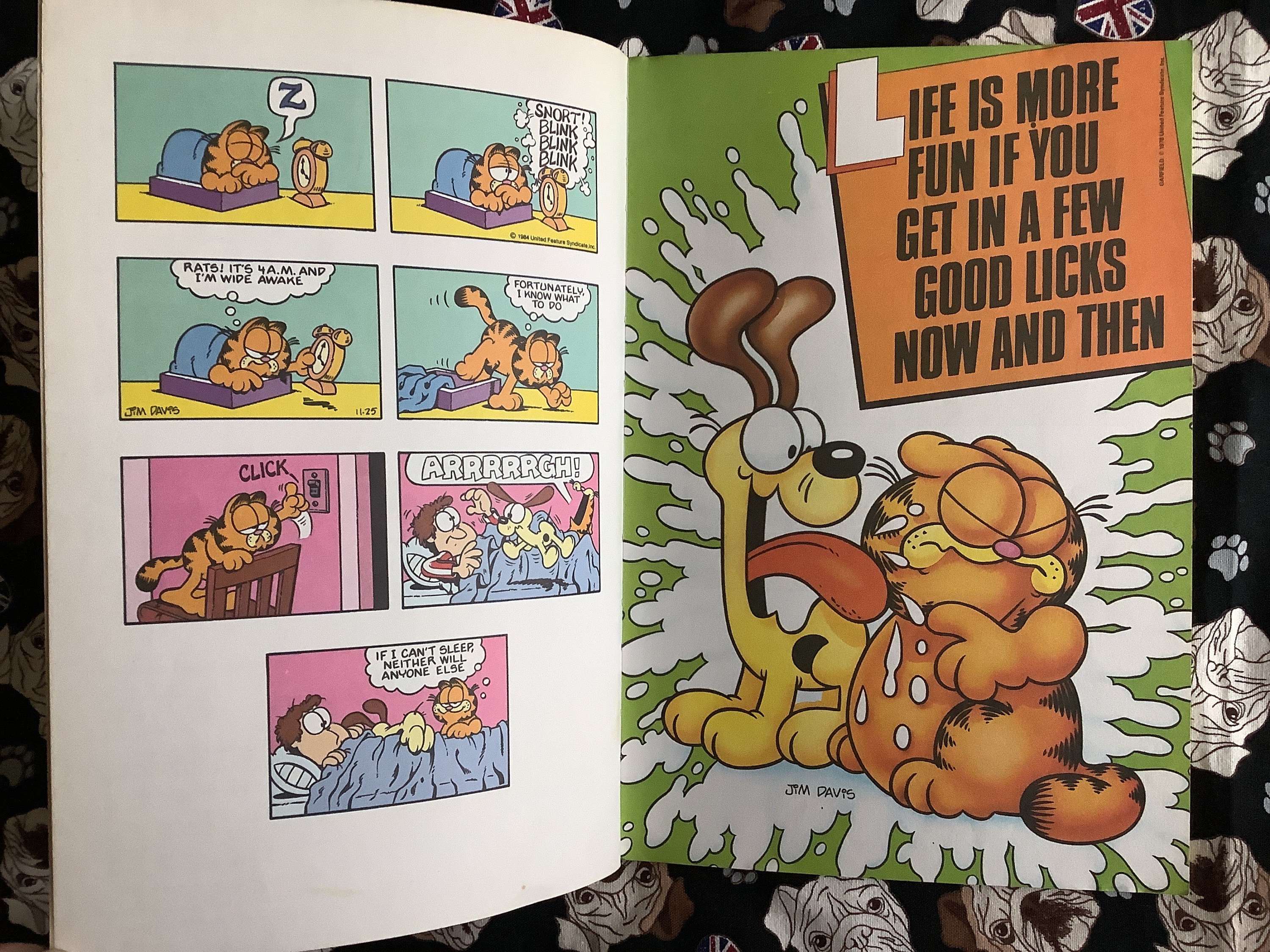 RARE Vintage 1987 'the Garfield Gallery 3' Paperback Book by