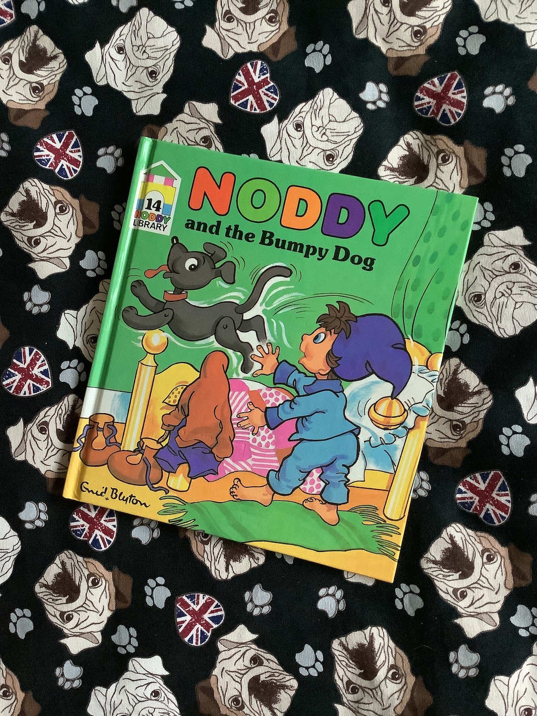 Vintage 1987 'noddy and the Bumpy Dog’ by Enid Blyton in Hardback ...
