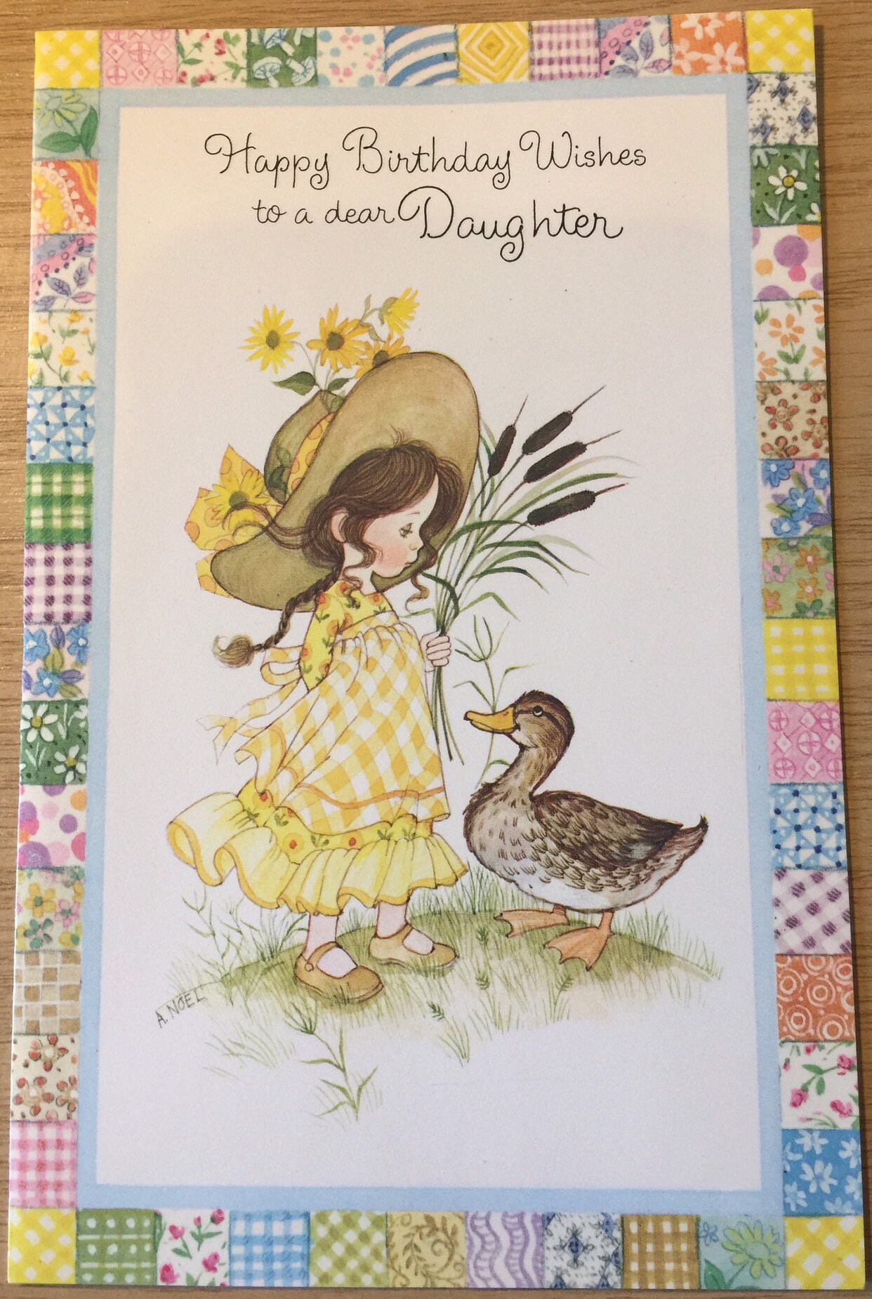RARE Vintage Circa 1970s 'happy Birthday Wishes to a Dear Daughter ...