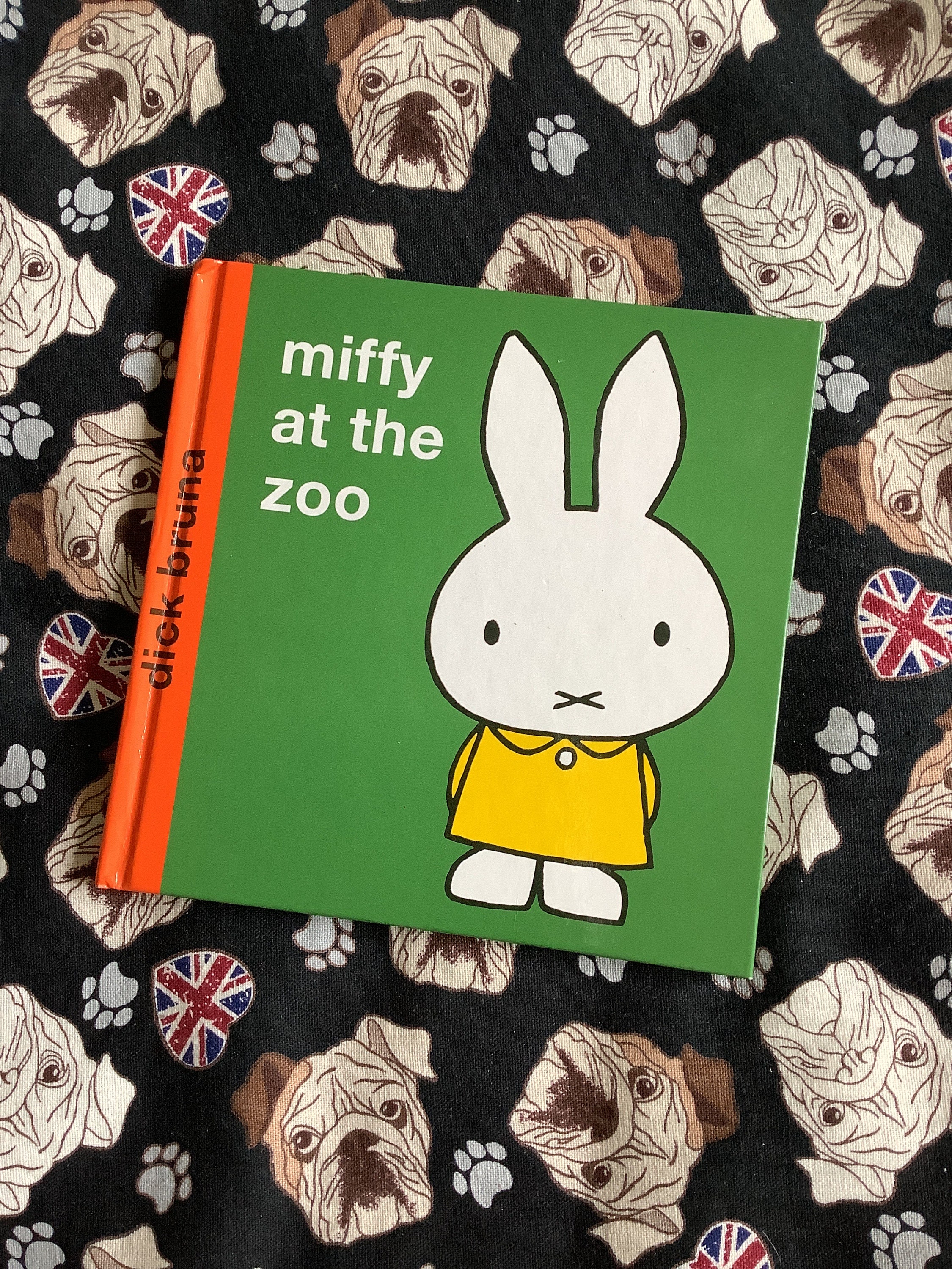 1997 Vintage Children's Book Miffy at the Zoo in Hardback by Dick