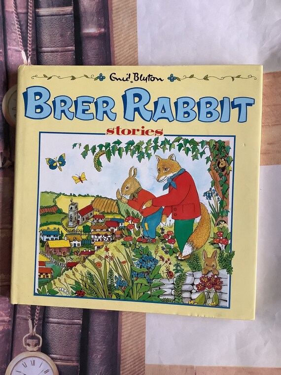 Vintage 1990 'Enid Blyton's 'Brer Rabbit Stories' Hardback Picture/Story Book  - Short Story Book - Beautiful Illustrated By Teresa O'Brien