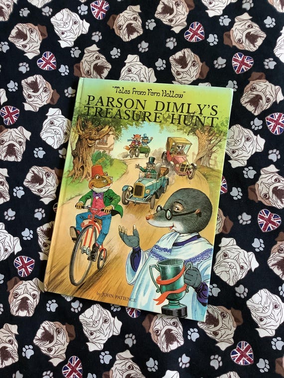 希少な美しいヴィンテージ 1989 年版 Tales From Fern Hollow「Parson