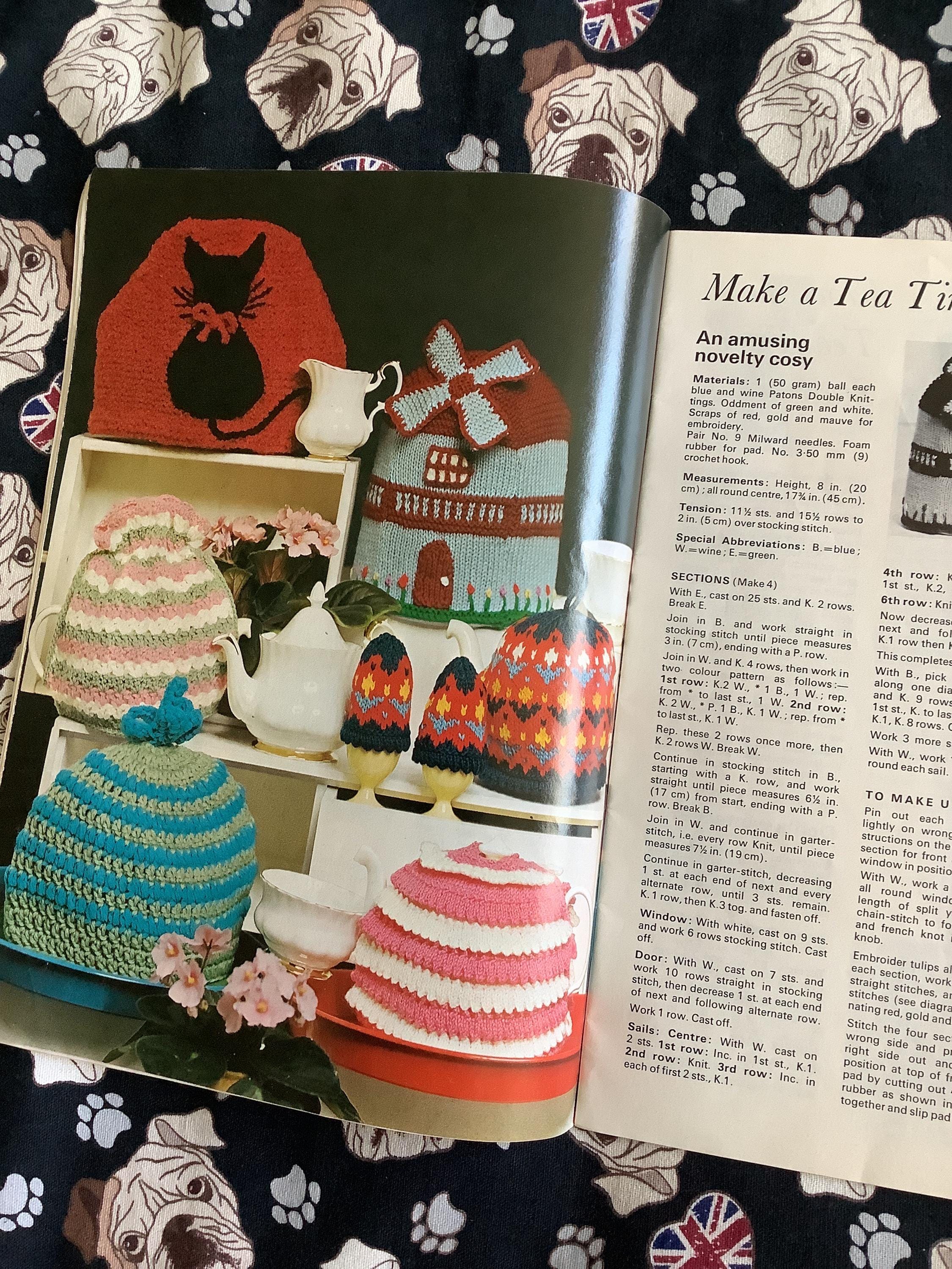 RARE Vintage 1970s Patons No 178 'bazaar Book' Knitting Pattern Booklet ...