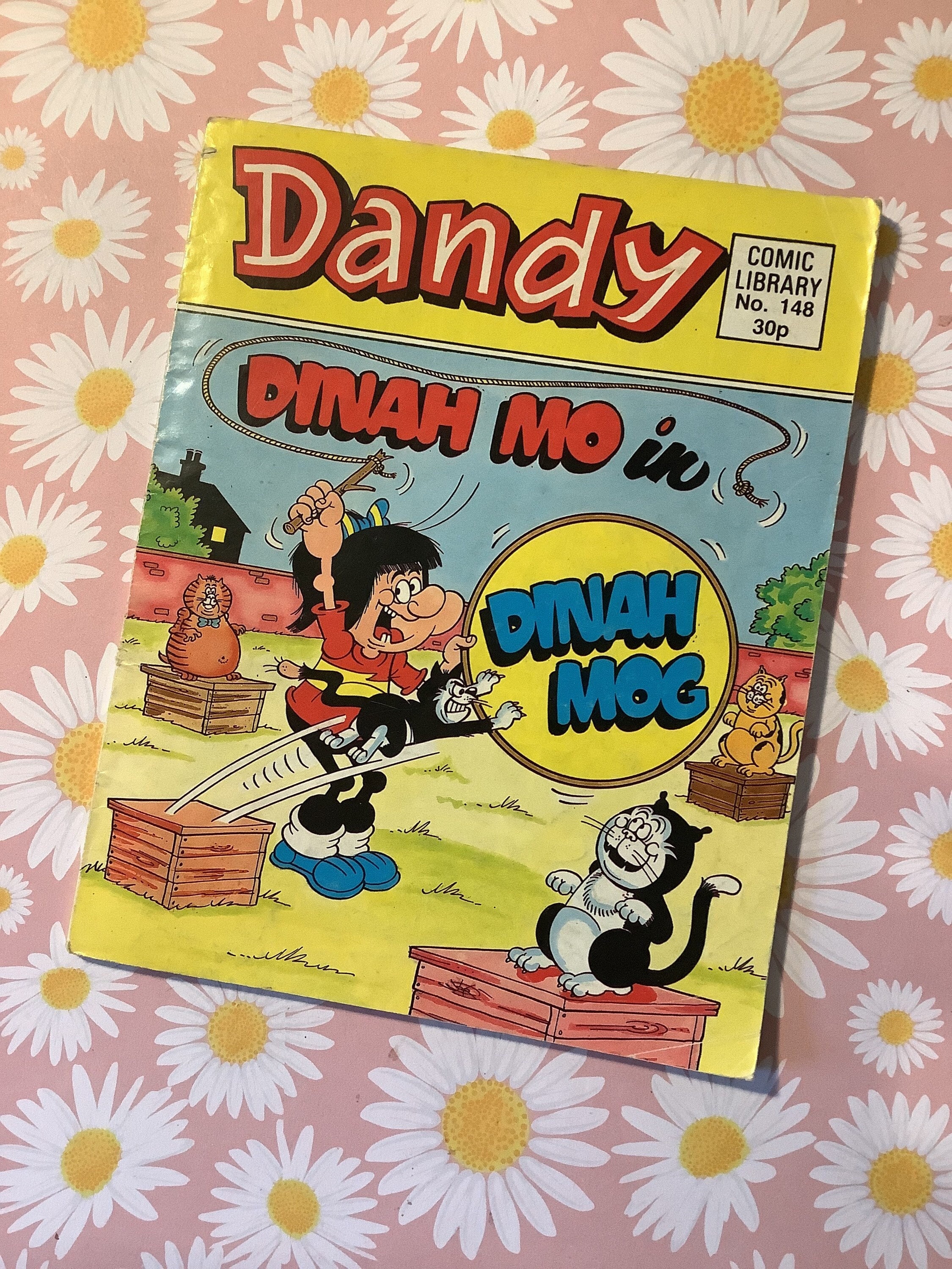 Rare Vintage June 1989 'dandy Dinah Mo in Dinah Mog' Mini Comic No. 148  Comic Strip Book Fun, Nostalgicretro Gift for a Dinah Mo Fan - Etsy Israel